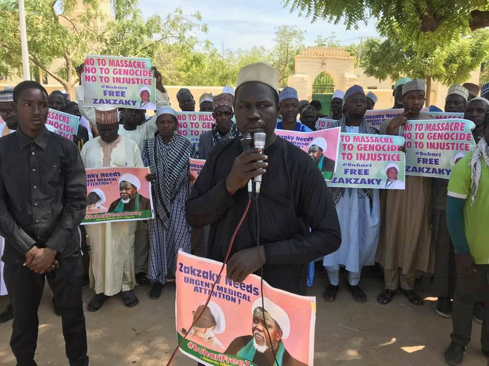  protest in kano on 3rd year anniversary of 12-15 dec 2015 zaria massacre